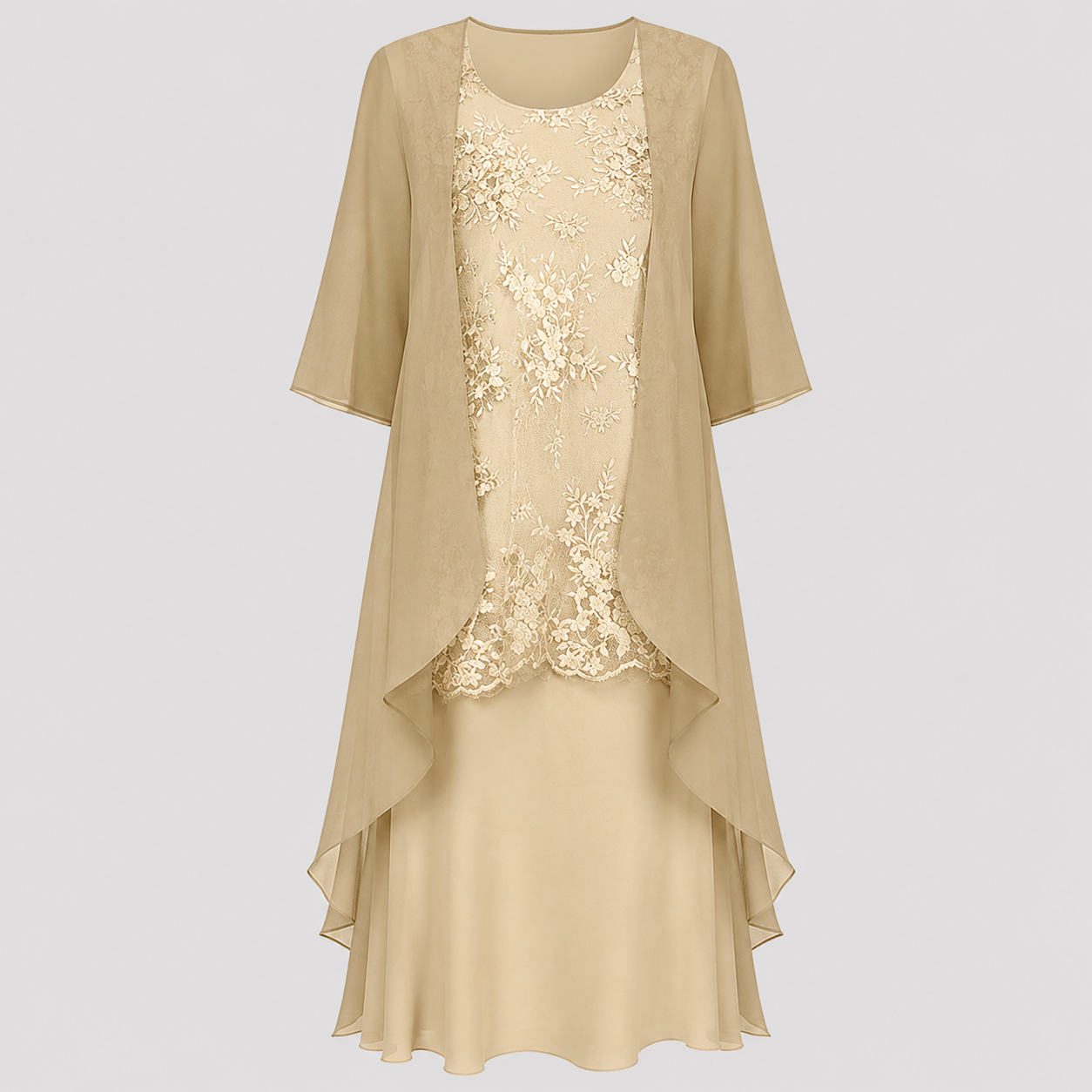Lumi | Completo Due Pezzi in Chiffon