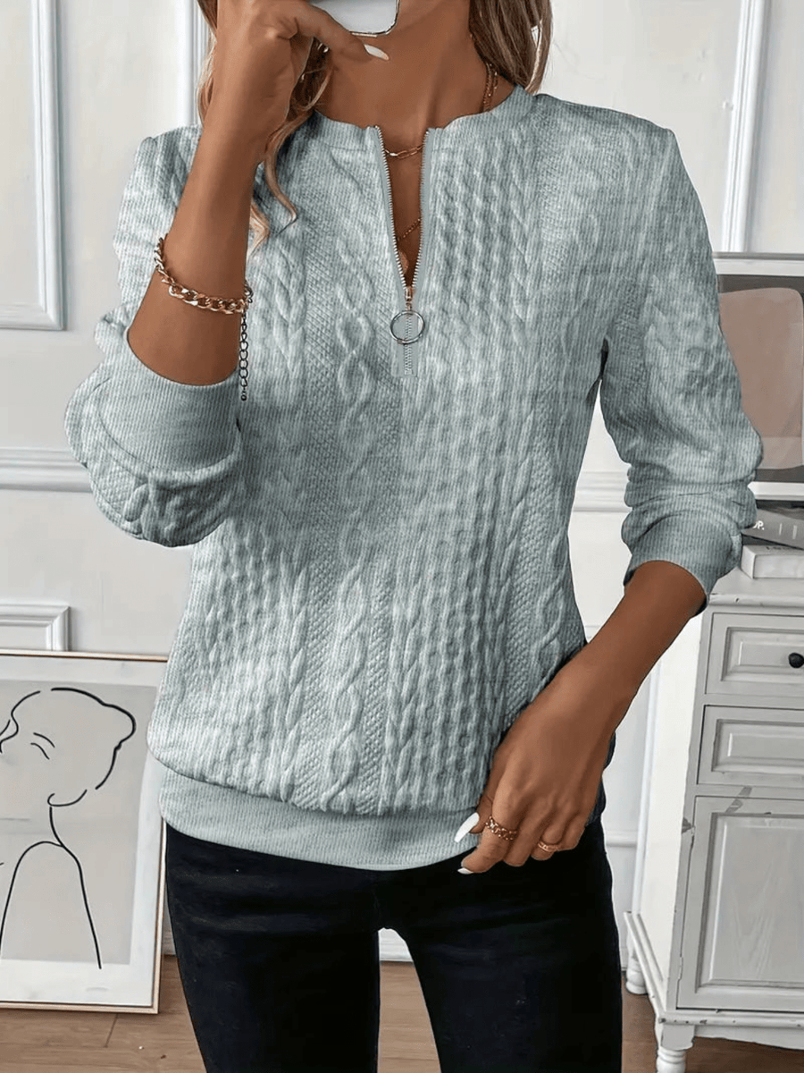 Nora | Maglione da Donna con Zip