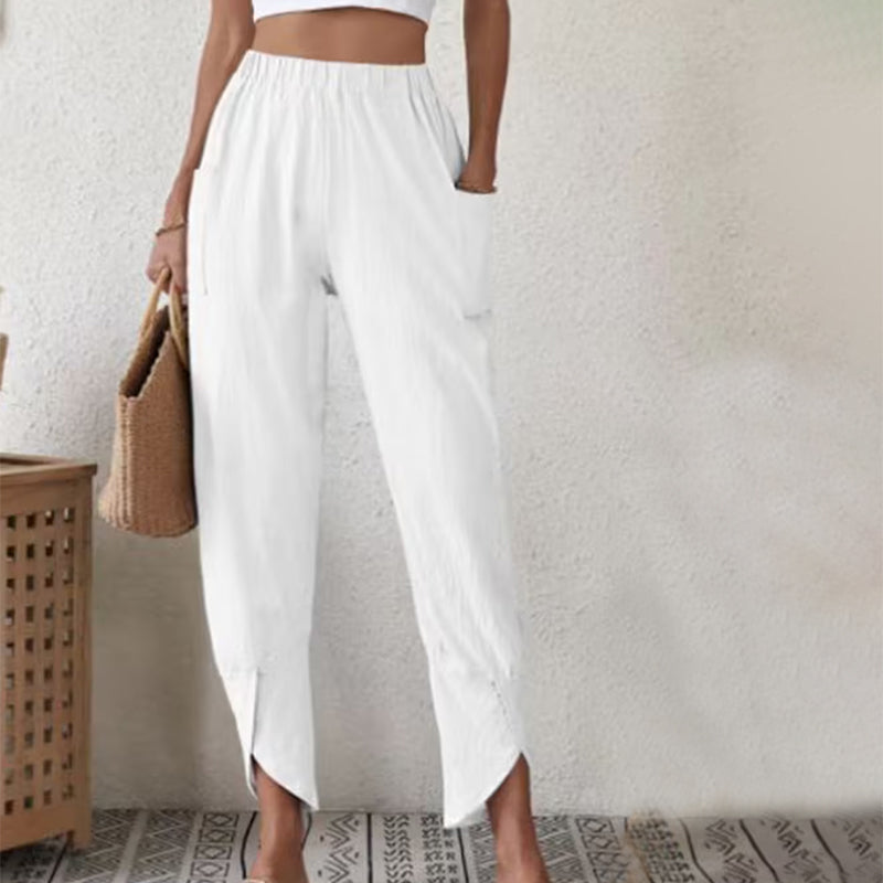 Essari - Pantaloni con Orlo Grezzo