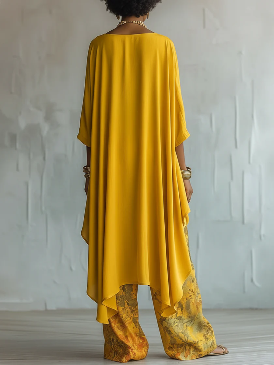 Fiorella - Completo boho dal fascino solare