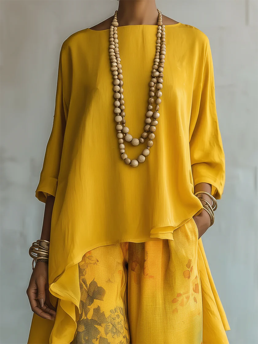 Fiorella - Completo boho dal fascino solare