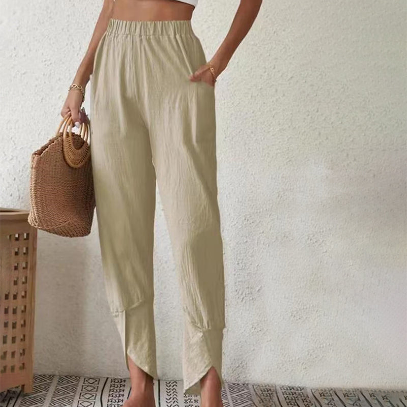Essari - Pantaloni con Orlo Grezzo