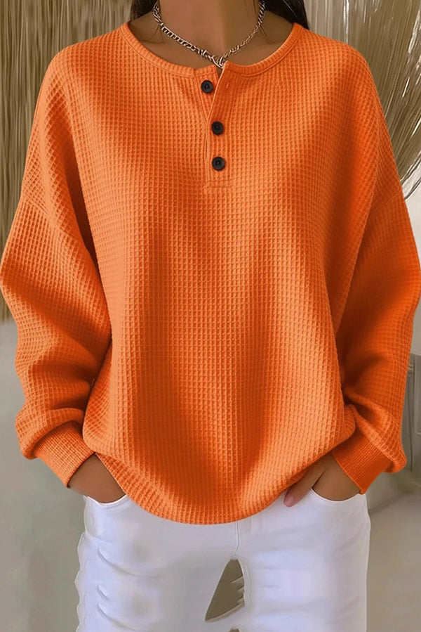 Juniper™ | Pullover in Maglia Waffle Confortevole