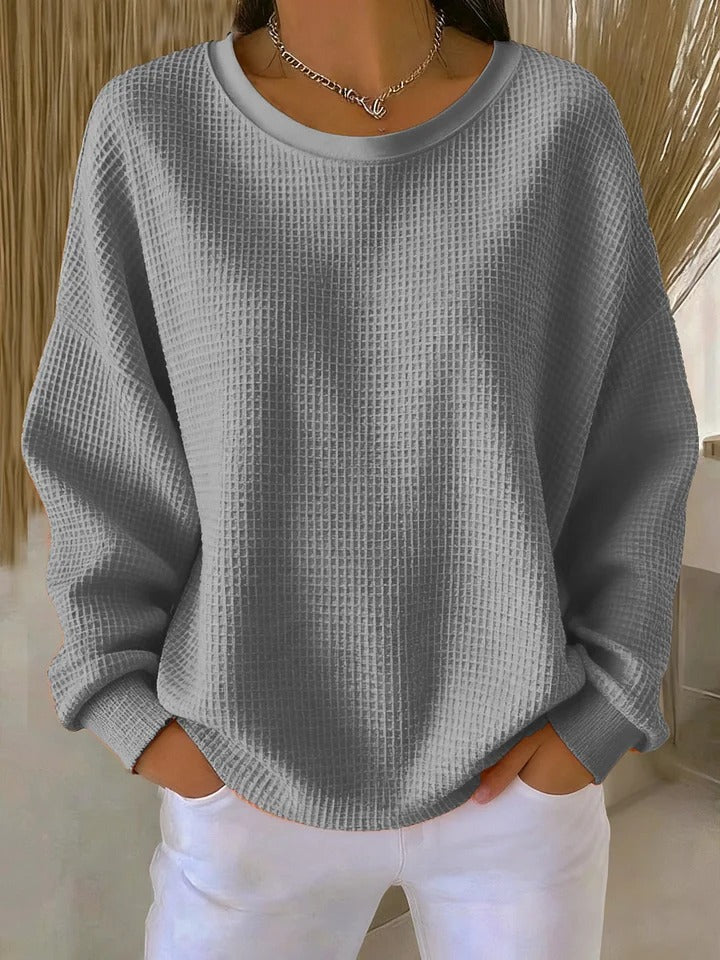 Scarlet™ | Maglione in Maglia Waffle Confortevole