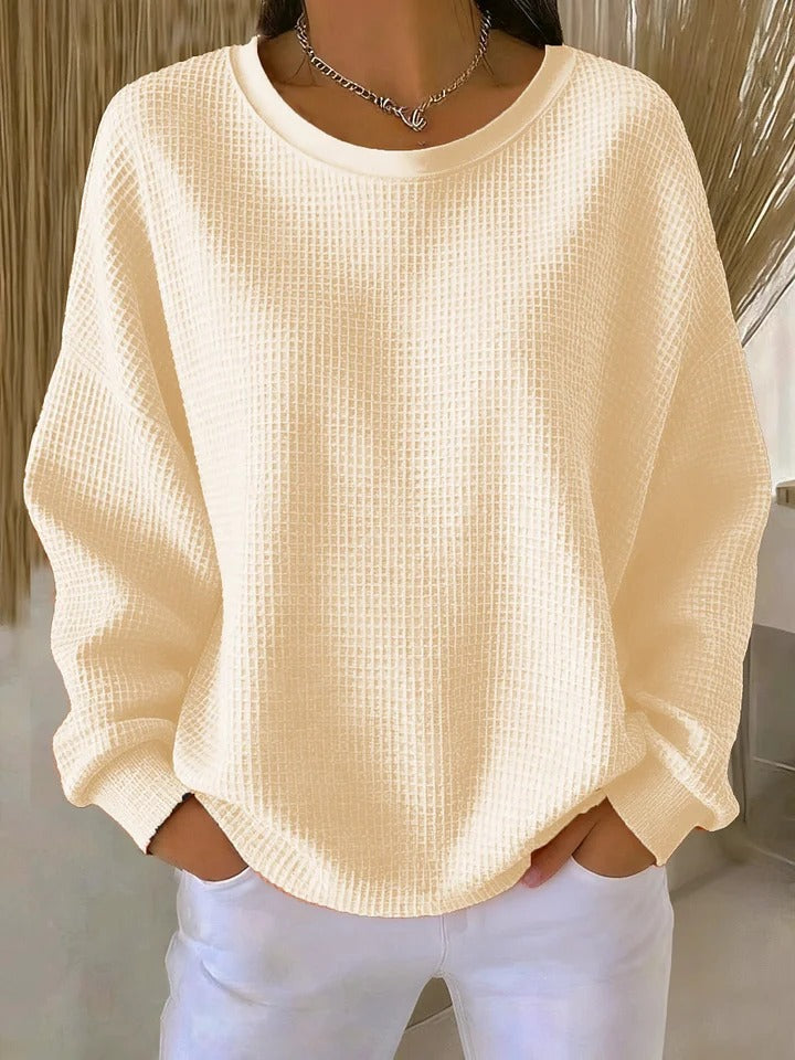 Scarlet™ | Maglione in Maglia Waffle Confortevole