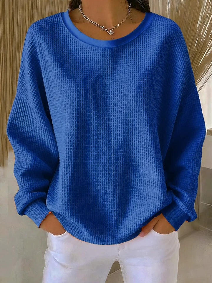 Scarlet™ | Maglione in Maglia Waffle Confortevole