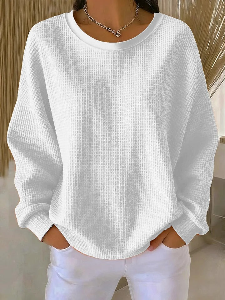 Scarlet™ | Maglione in Maglia Waffle Confortevole