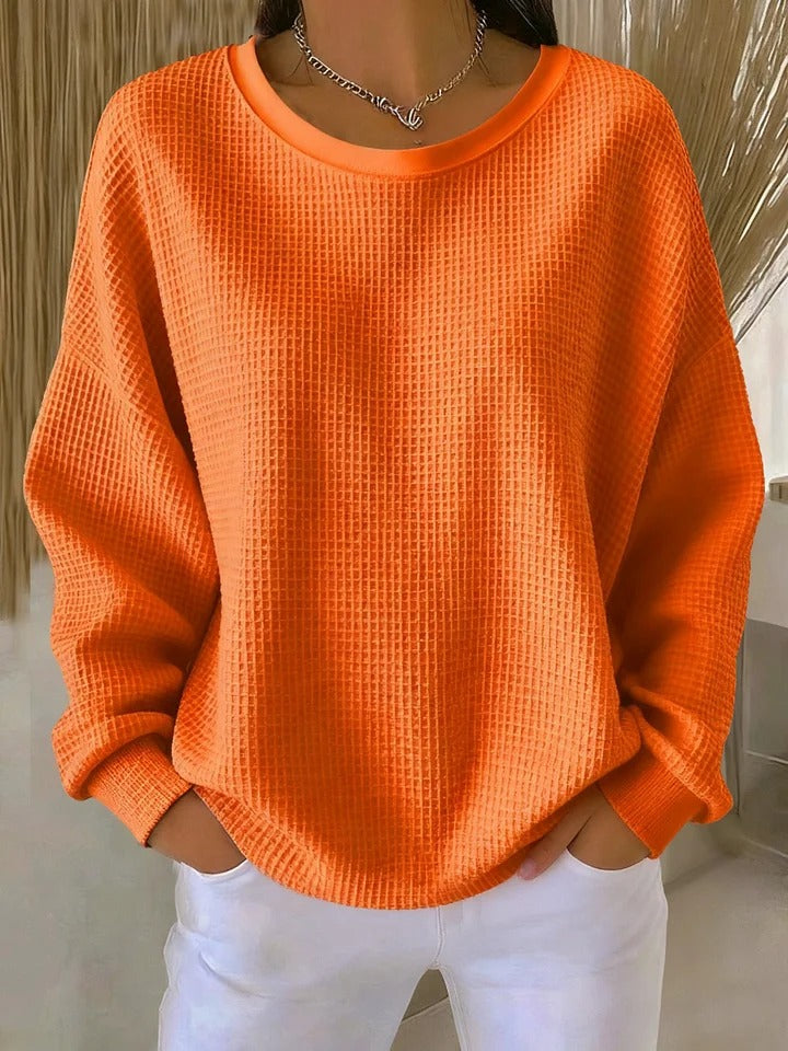 Scarlet™ | Maglione in Maglia Waffle Confortevole