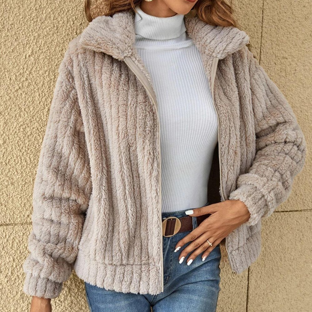 Cardigan Casual Plush Stacey