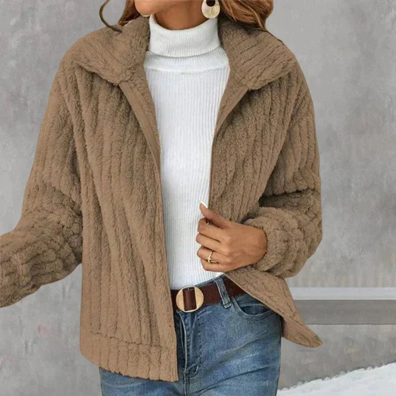Cardigan Casual Plush Stacey