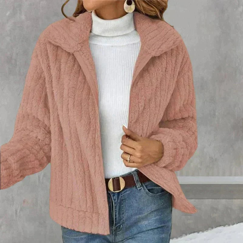 Cardigan Casual Plush Stacey