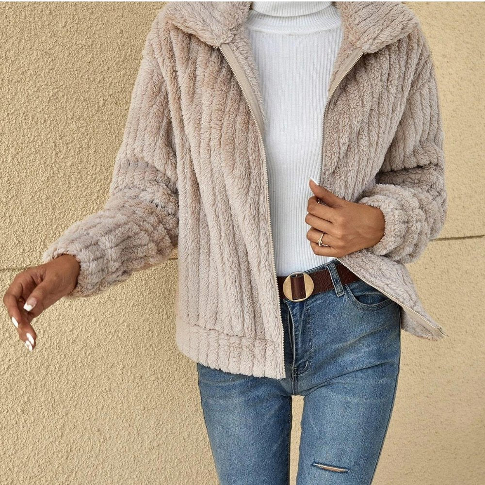 Cardigan Casual Plush Stacey
