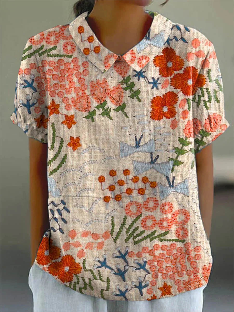 Iris™ Blusa Rustica da Giardino