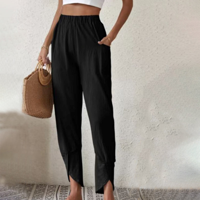 Essari - Pantaloni con Orlo Grezzo